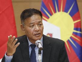 Tibetan government-in-exile leader