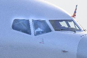 Royal Couple Arriving In Prague