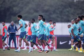 Brazil National Football Team Training Session - Sao Paulo