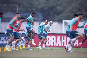 Brazil National Football Team Training Session - Sao Paulo