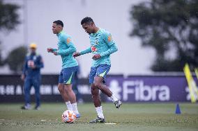Brazil National Football Team Training Session - Sao Paulo