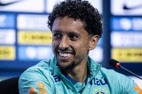 Brazil National Football Team Pres Conference - Sao Paulo