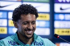 Brazil National Football Team Pres Conference - Sao Paulo
