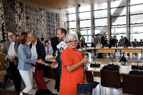 Social Security Budget Meeting at Bercy - Paris