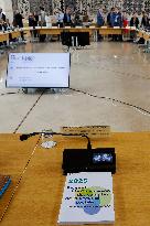 Social Security Budget Meeting at Bercy - Paris