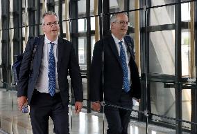 Social Security Budget Meeting at Bercy - Paris