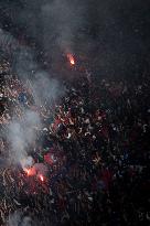 PSG parade on the Champs-Elysees avenue - Paris