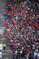 PSG parade on the Champs-Elysees avenue - Paris