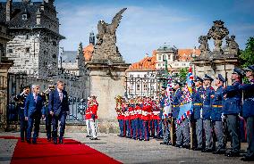 Royal Couple Visit To Prague
