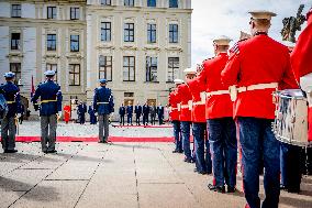 Royal Couple Visit To Prague