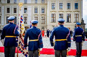 Royal Couple Visit To Prague