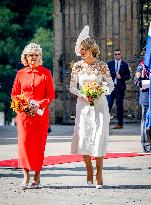 Royal Couple Visit To Prague