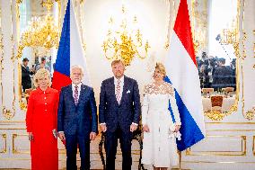 Royal Couple Visit To Prague