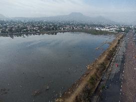 Sudden Rains Flood the Streets - Mexico City