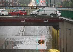 Heavy Downpour Causes at Least 50 Incidents - Spain