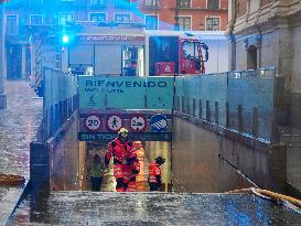Heavy Downpour Causes at Least 50 Incidents - Spain