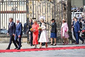 Royal Couple Visit To Prague