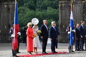 Royal Couple Visit To Prague