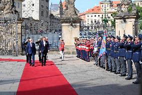 Royal Couple Visit To Prague