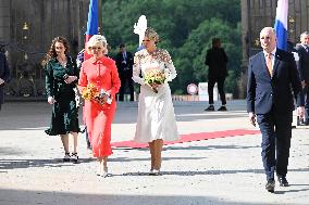 Royal Couple Visit To Prague