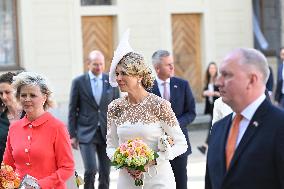 Royal Couple Visit To Prague