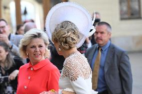 Royal Couple Visit To Prague