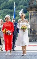 Royal Couple Visit To Prague