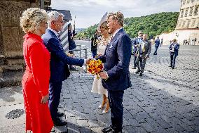 Royal Couple Visit To Prague