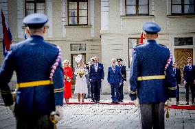 Royal Couple Visit To Prague