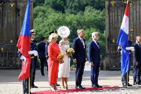Royal Couple Visit To Prague