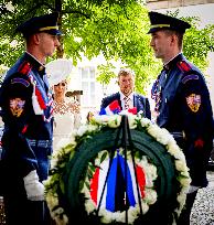 Royal Couple Visit To Prague