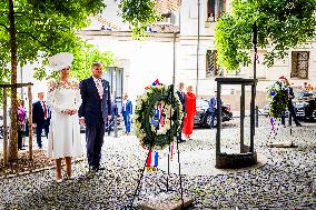 Royal Couple Visit To Prague
