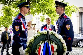 Royal Couple Visit To Prague