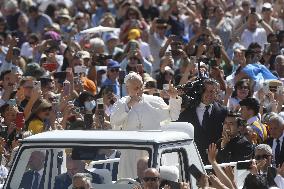 Pope Leo XIV Leads Wednesday General Audience - Vatican