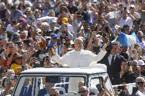 Pope Leo XIV Leads Wednesday General Audience - Vatican