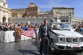 Pope Leo XIV Leads Wednesday General Audience - Vatican