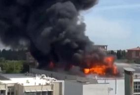 The Viterbo Faculty of Agriculture on Fire - Italy