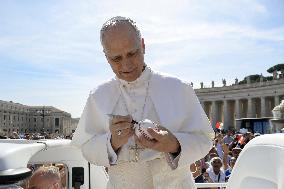 Pope Leo XIV Leads General Audience - Vatican