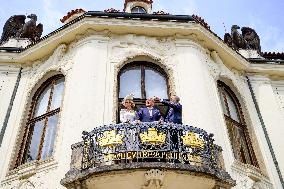 Royal Couple Visit To Prague