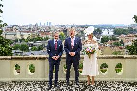Royal Couple Visit To Prague