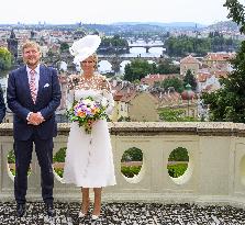 Royal Couple Visit To Prague