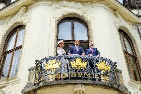 Royal Couple Visit To Prague
