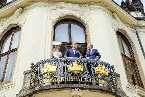 Royal Couple Visit To Prague