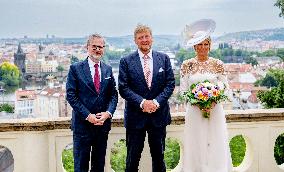 Royal Couple Visit To Prague