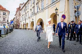 Royal Couple Visit To Prague