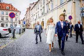 Royal Couple Visit To Prague