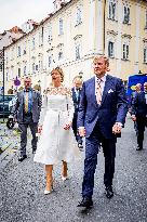 Royal Couple Visit To Prague