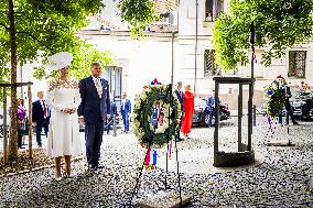 Royal Couple Visit To Prague