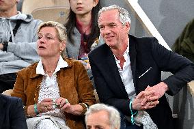 French Open - VIPs In The Stands - Day 11
