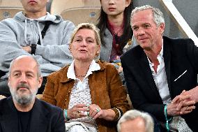 French Open - VIPs In The Stands - Day 11